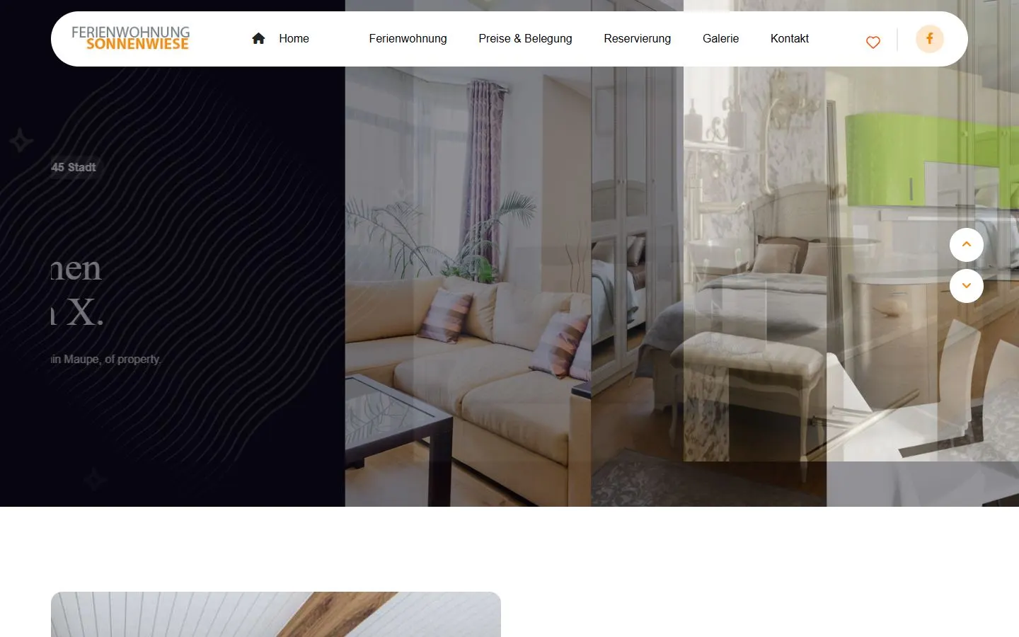 Homepage Ferienwohnung Demo F, Strandblick